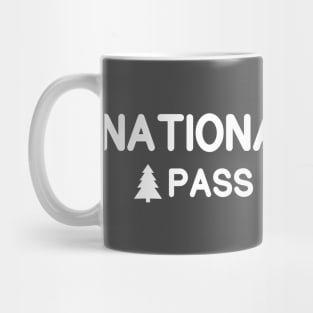 National Park Pass Holder Mug